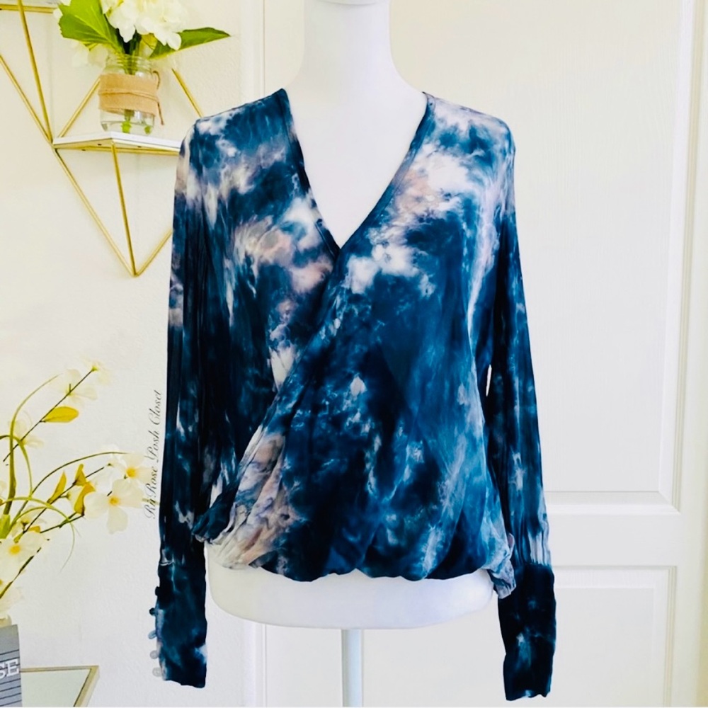 NWT Young Fabulous & Broke Jonnie Tie Dye Blouse Size XS